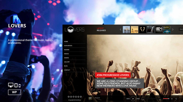Lovers WordPress Theme