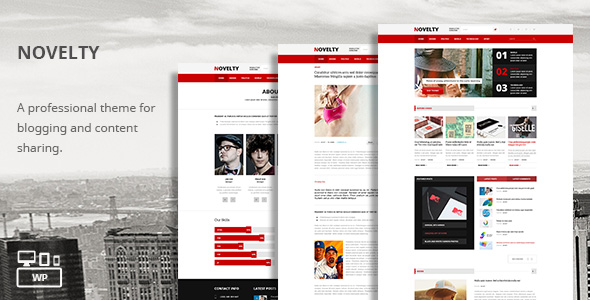 Novelty WordPress Theme