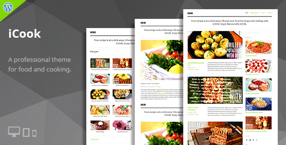 iCook WordPress Theme
