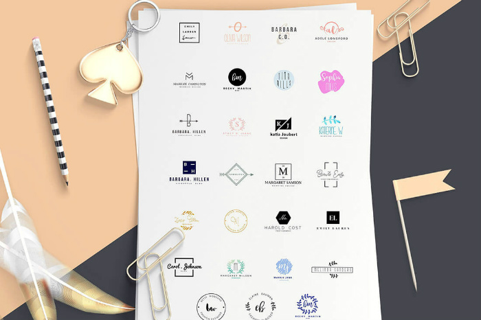 watercolor logo designs